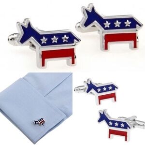 Democratic Party Cufflinks For Men